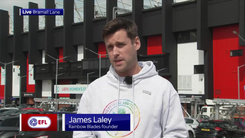 Rainbow Blades on Sky Sports
